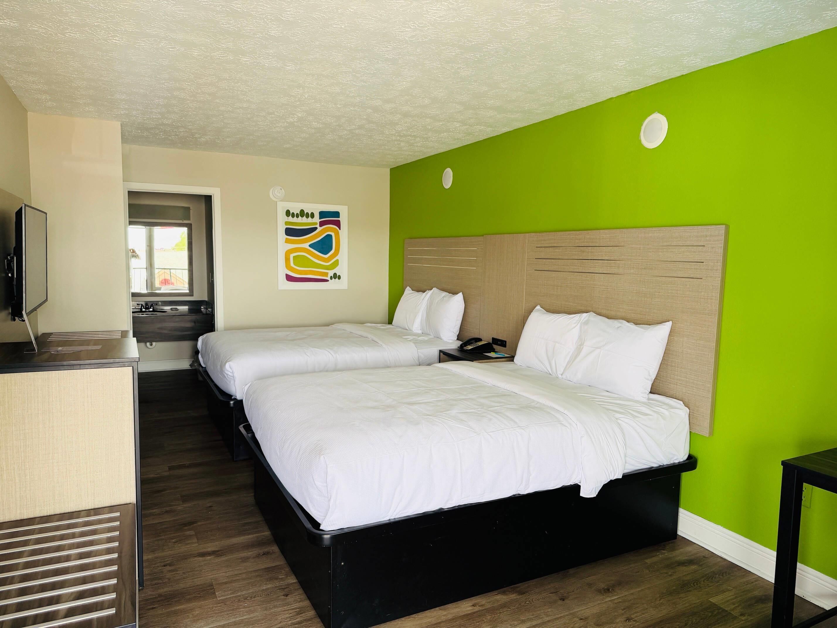 Desk, iron/ironing board, free WiFi, bed sheets