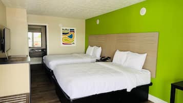 Desk, iron/ironing board, free WiFi, bed sheets