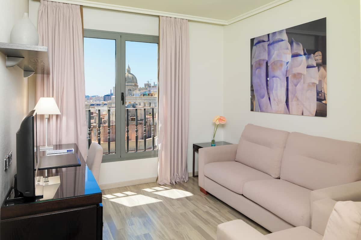 1 Schlafzimmer, Minibar, Zimmersafe, Schreibtisch