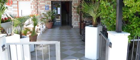 Facciata della struttura