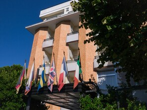 Façade de l’hébergement