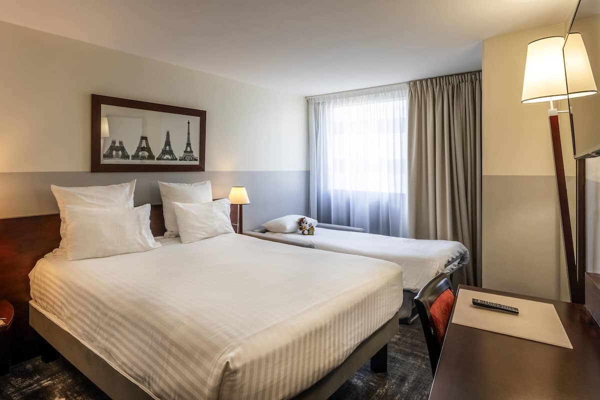Superior Room, Multiple Beds | Premium bedding, minibar, in-room safe, desk