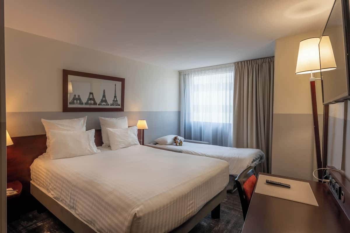 Superior Room, Multiple Beds | Premium bedding, minibar, in-room safe, desk