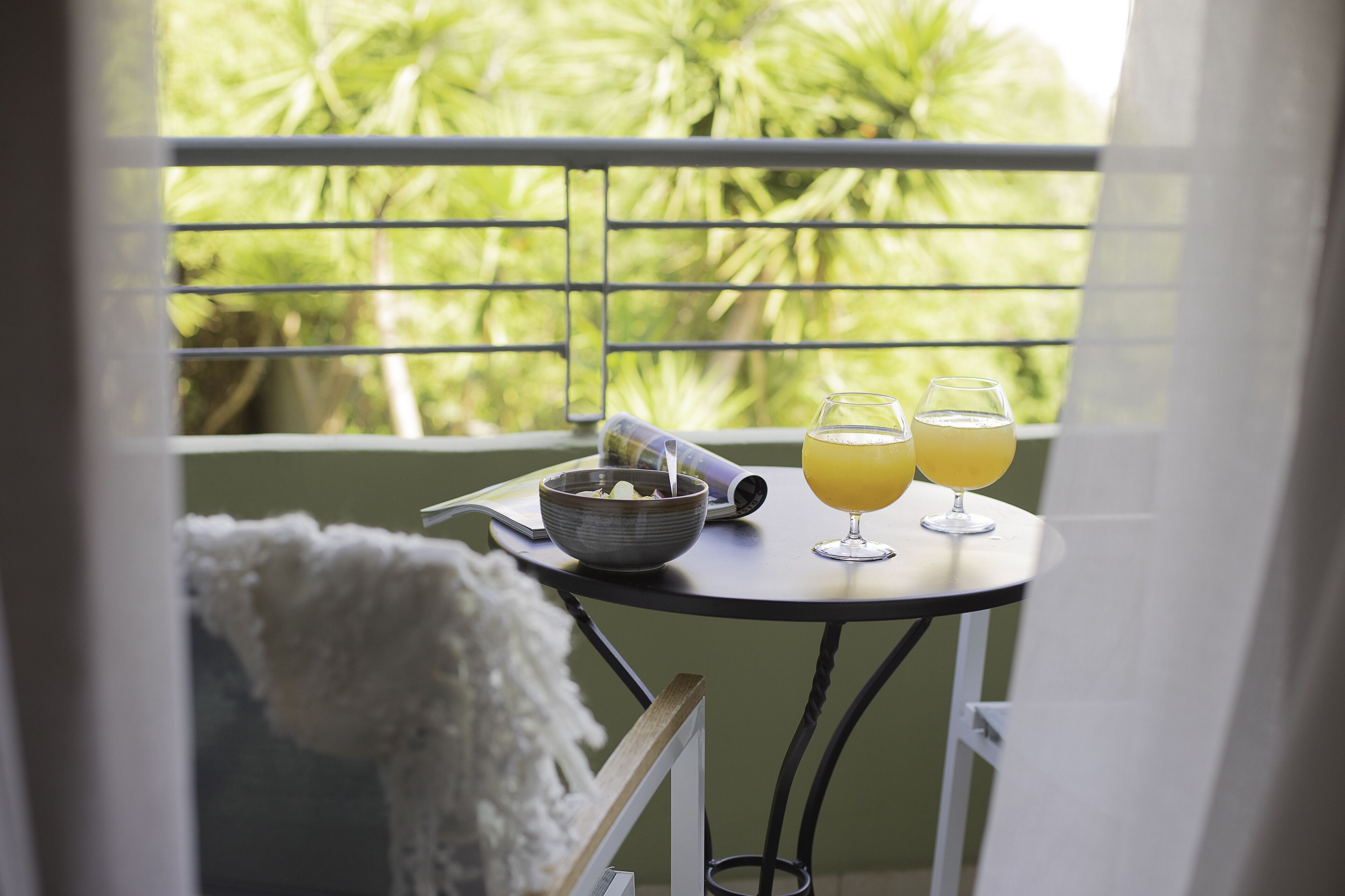 Pemandangan balkon