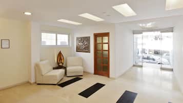 Sala de estar en el lobby