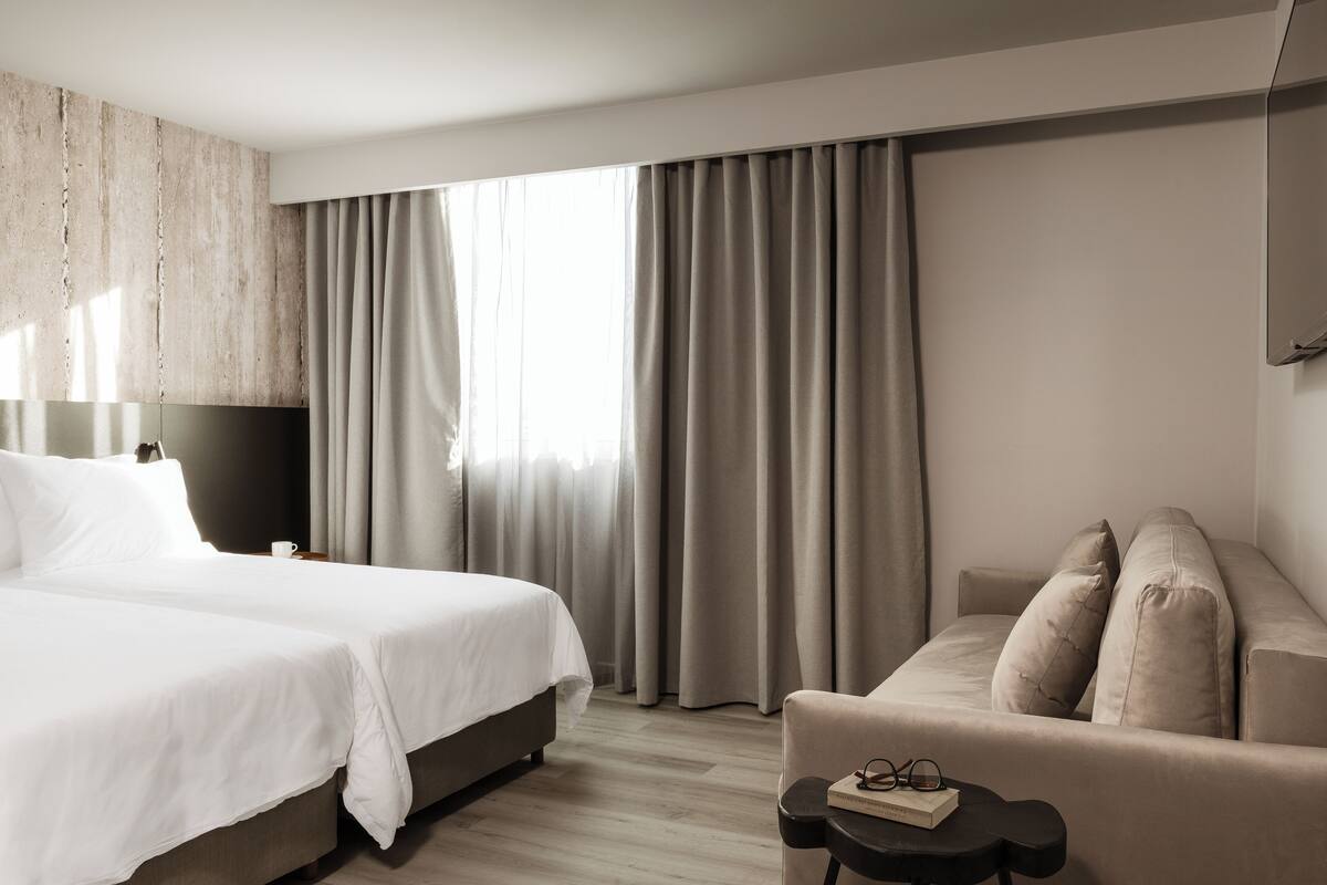 Minibar, in-room safe, desk, blackout drapes