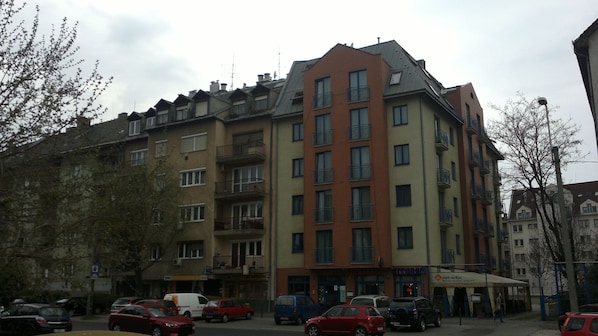 Façade de l’hébergement