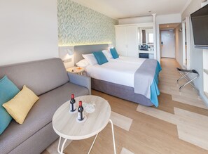 Deluxe Double Room, Balcony (Adults Only, +18) | Down duvets, minibar, blackout curtains, free WiFi - Abora Continental by Lopesan Hotels - All Inclusive (San Bartolomé de Tirajana)