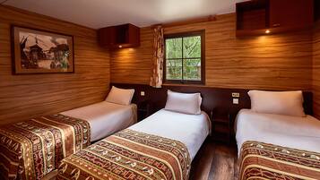 2 bedrooms, in-room safe, blackout drapes, soundproofing