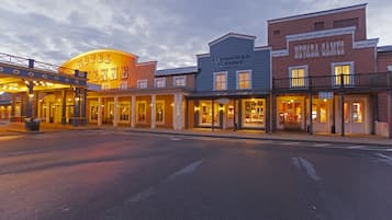 Majoituspaikan sisäänkäynti