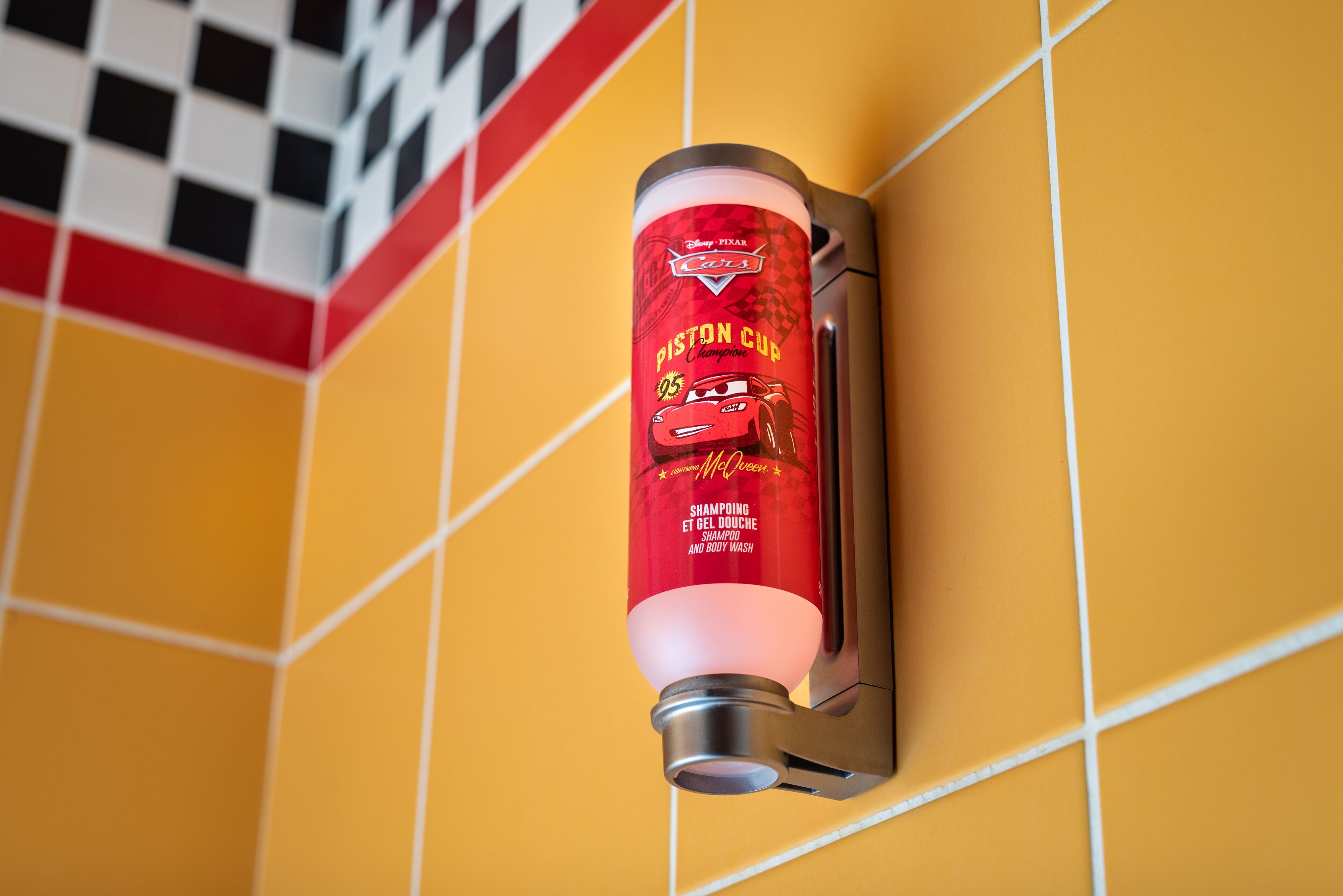 combined shower/bathtub, free toiletries, hair dryer, towels