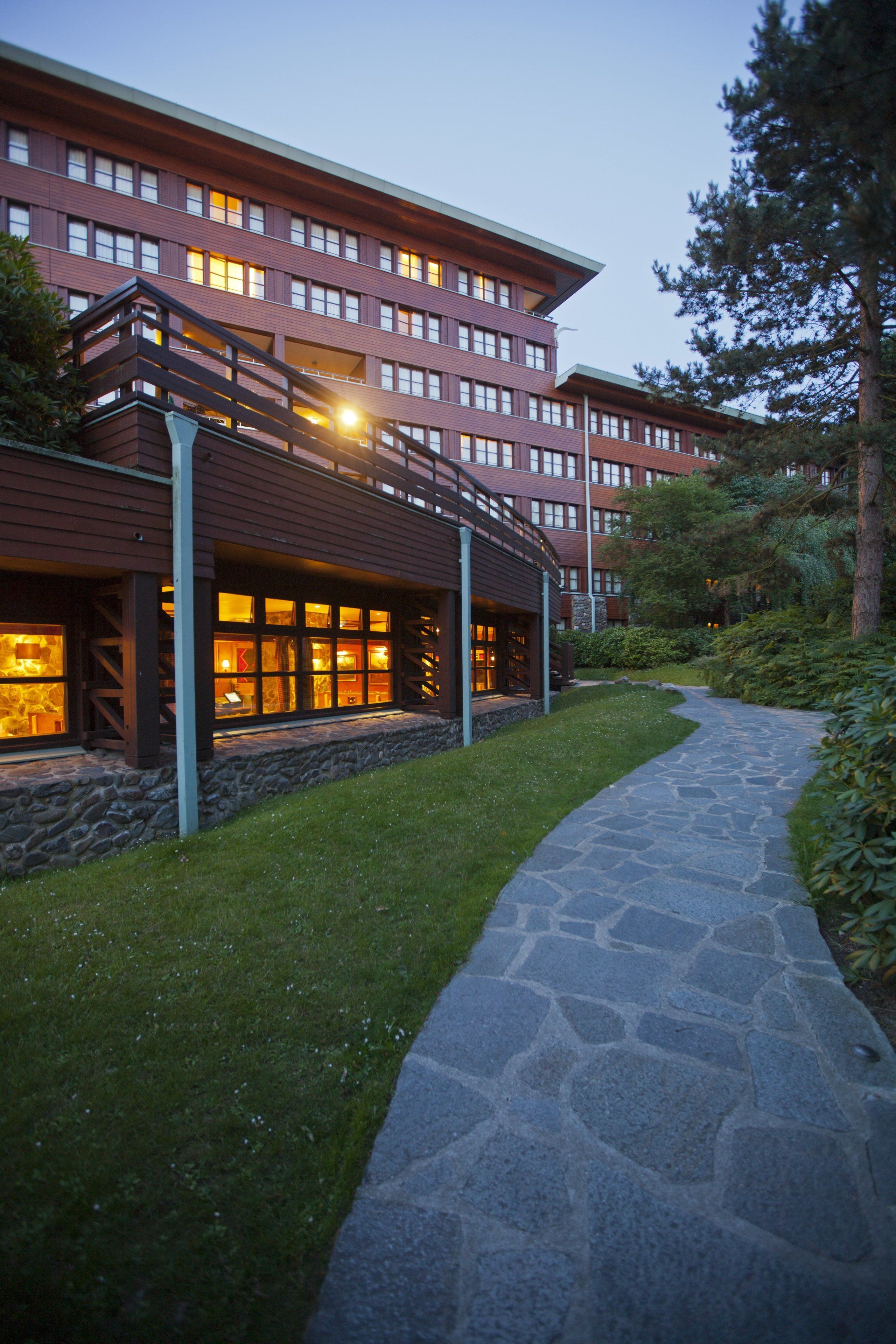 ด้านหน้าที่พัก