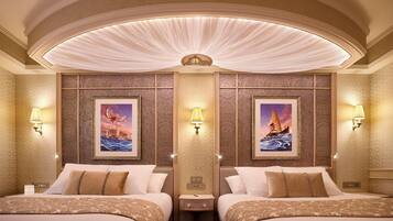 Literie de qualité supérieure, coffres-forts dans les chambres, bureau