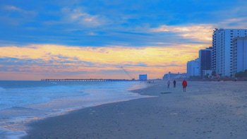 Surfing/boogie boarding at Grand Atlantic Ocean Resort