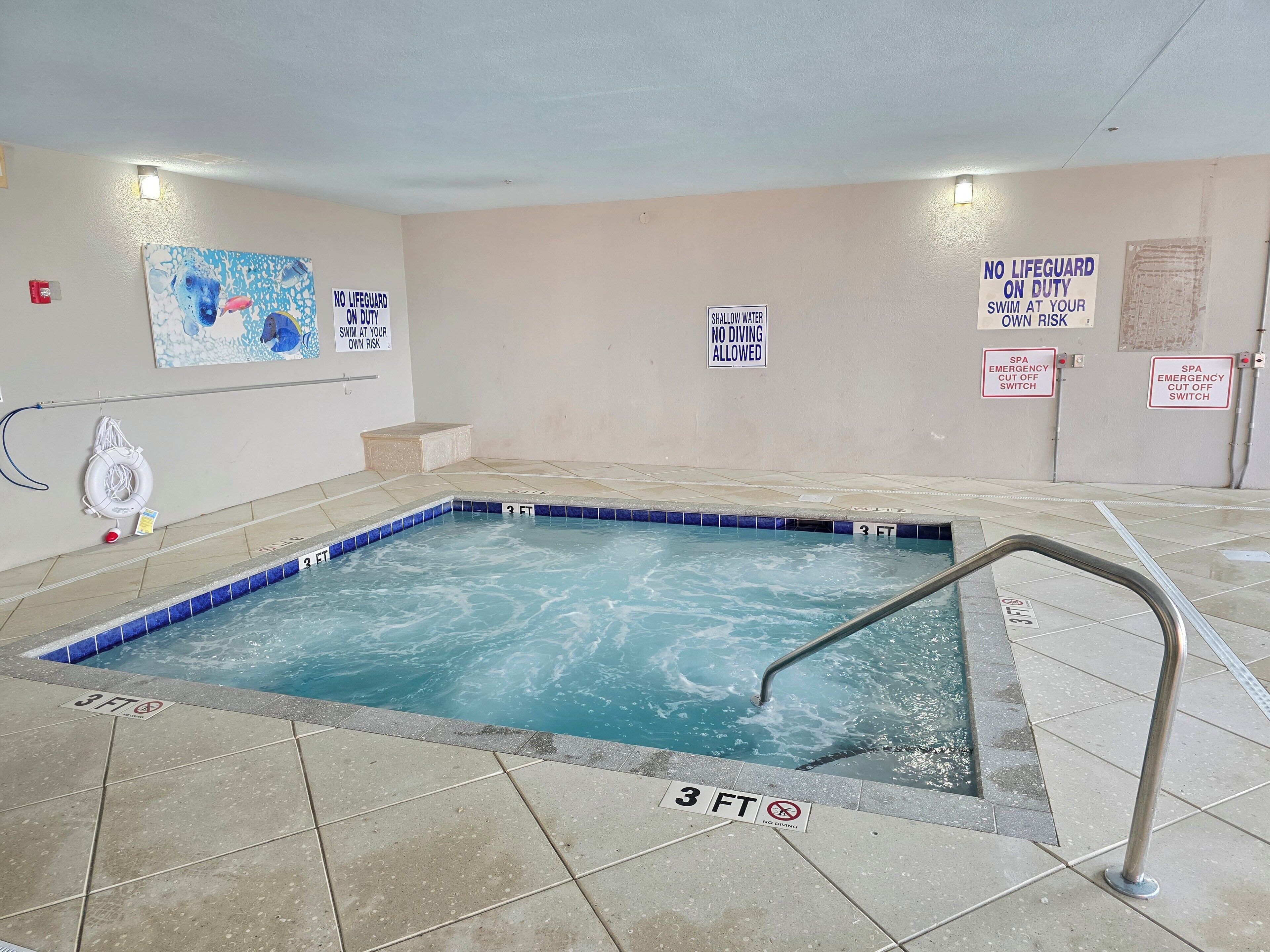 indoor spa tub