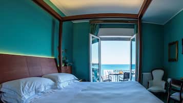 Deluxe-Doppelzimmer, 1 King-Bett, Balkon, Meerseite