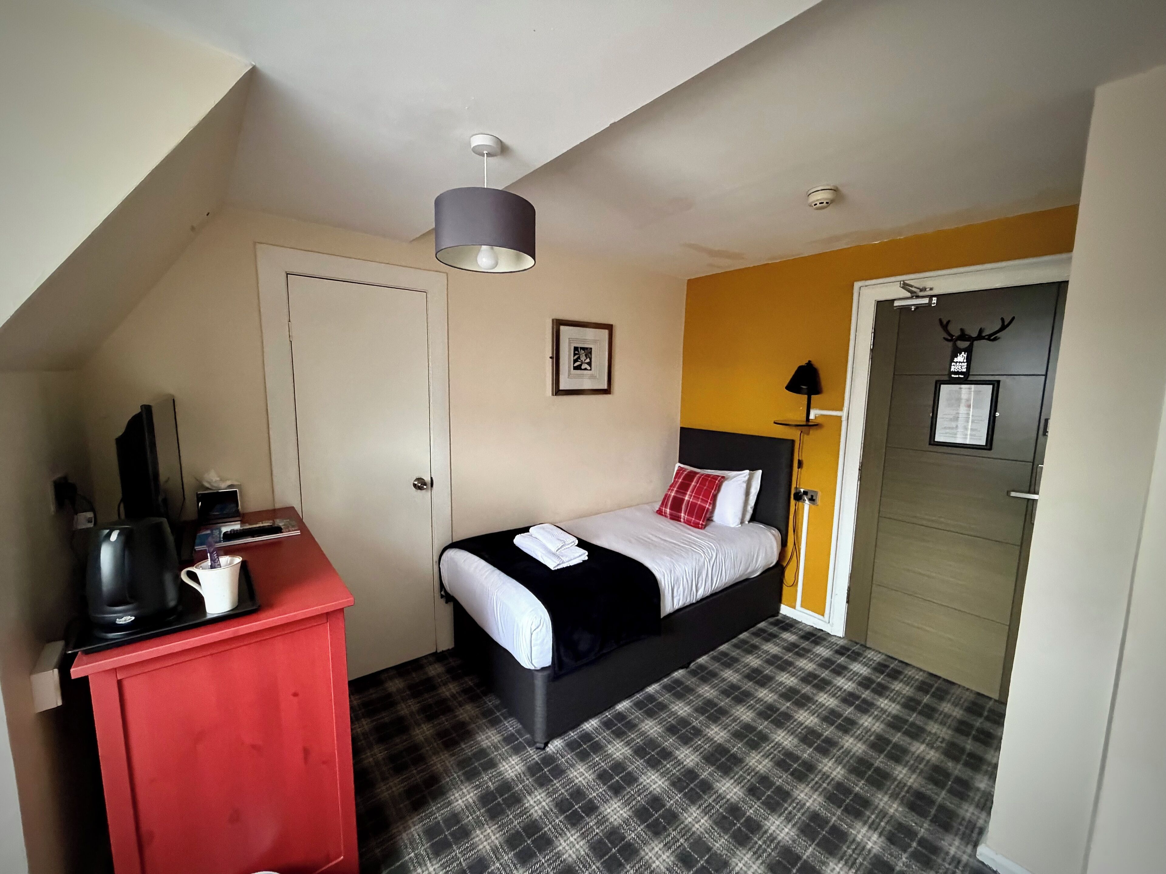 单人房 | 1 多间卧室、高档床上用品、熨斗/熨板、免费 WiFi