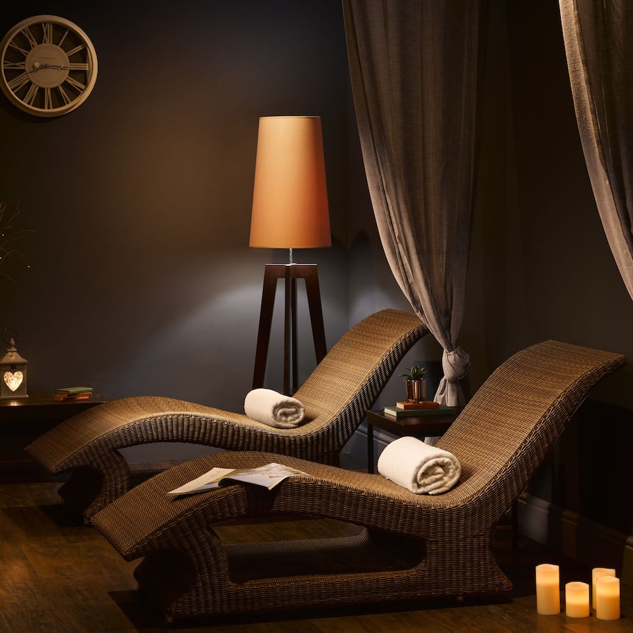 Behandelingskamers voor koppels, een bubbelbad, lichaamsbehandelingen