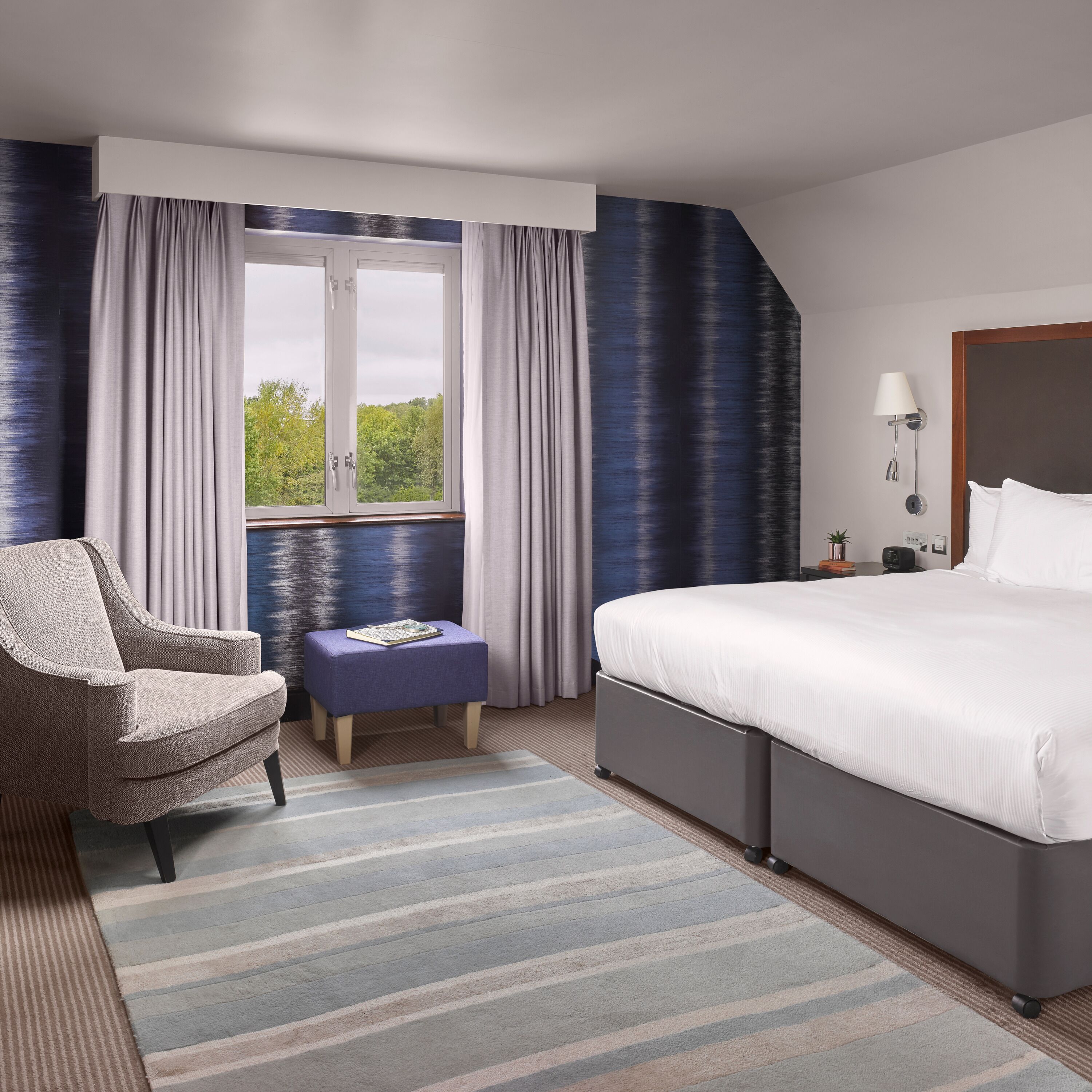 penthouse king suite | 1 bedroom, in-room safe, desk, laptop workspace