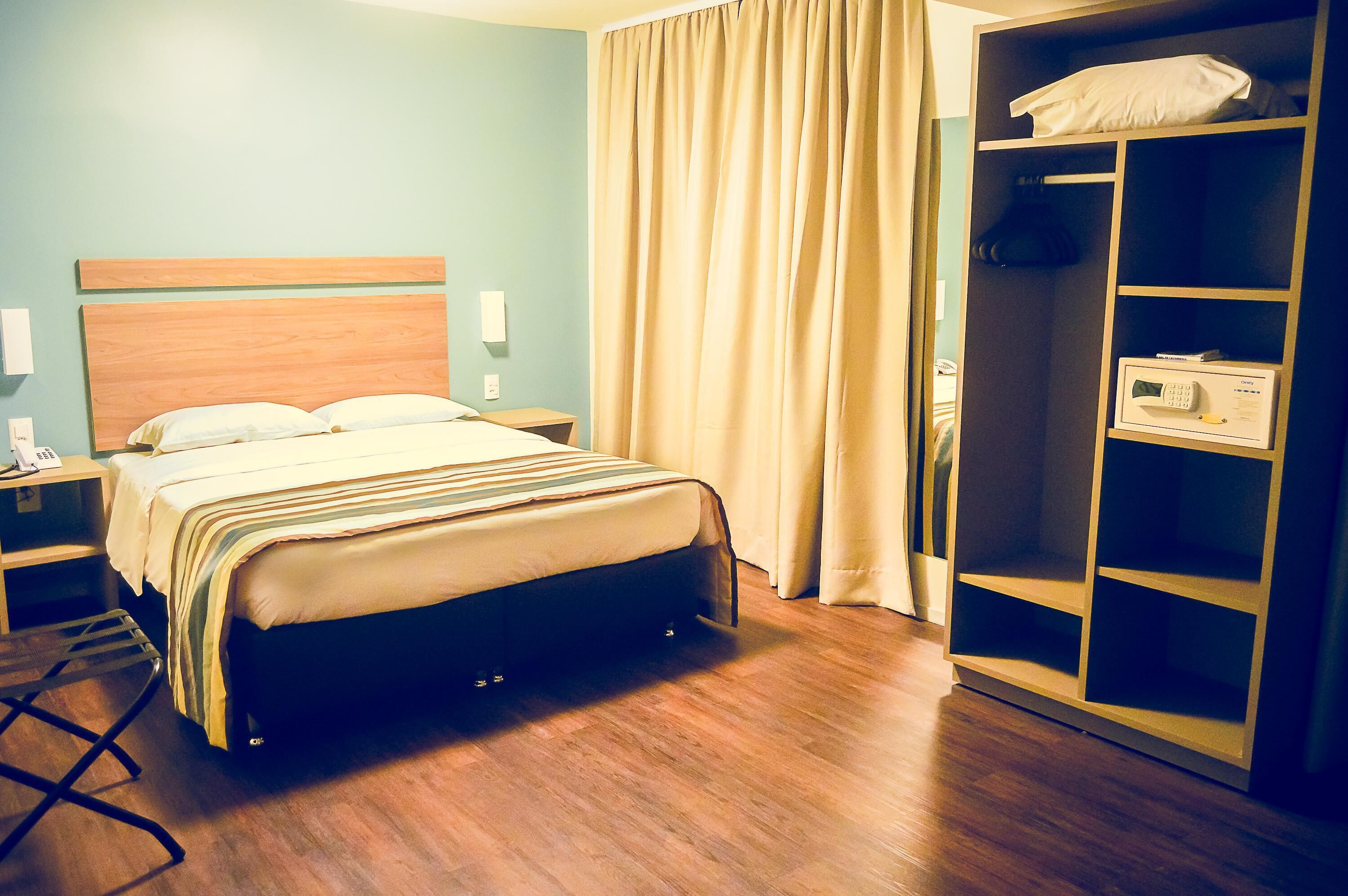 Minibar, in-room safe, blackout curtains, free WiFi