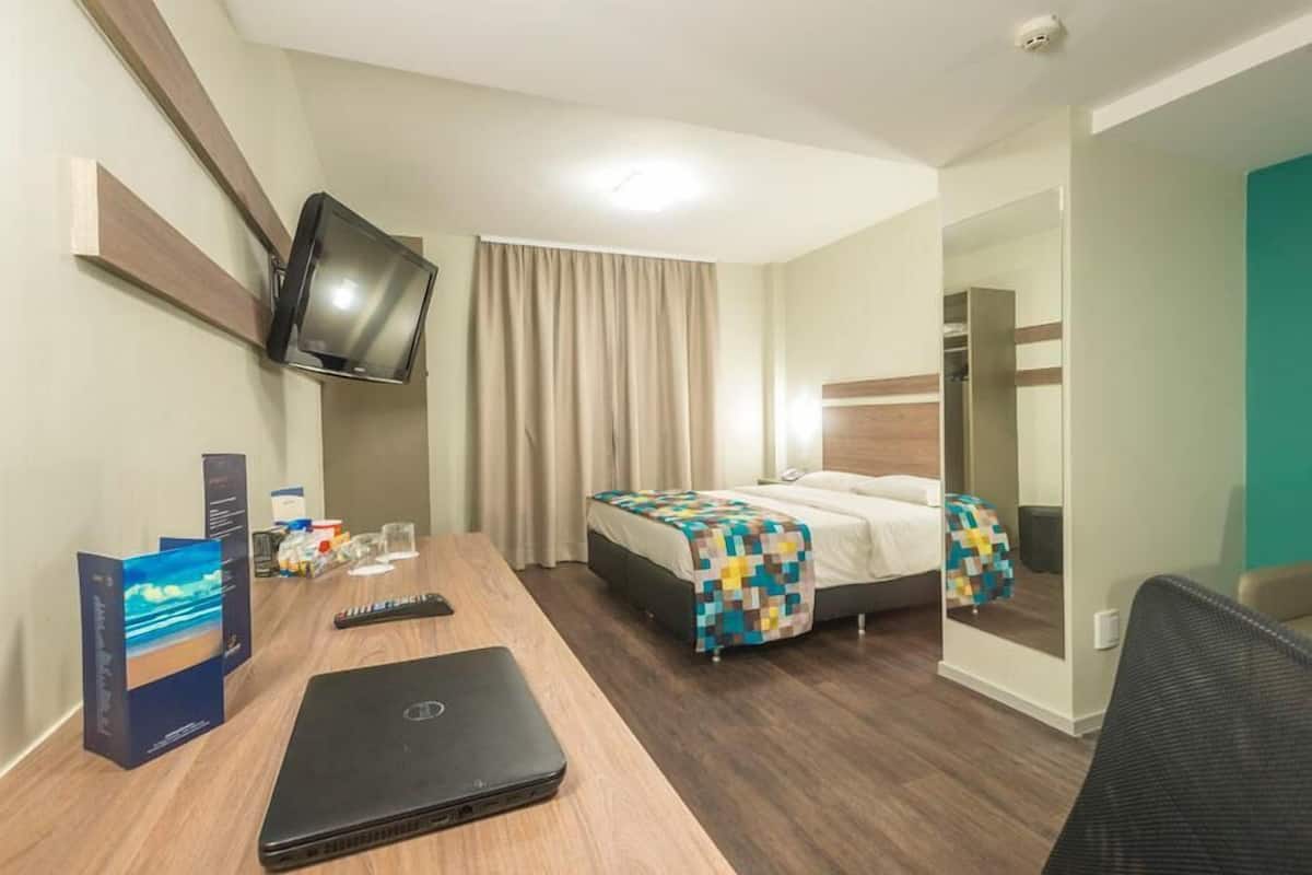 Minibar, in-room safe, blackout drapes, free WiFi