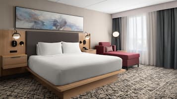 Premium bedding, pillow-top beds, in-room safe, desk