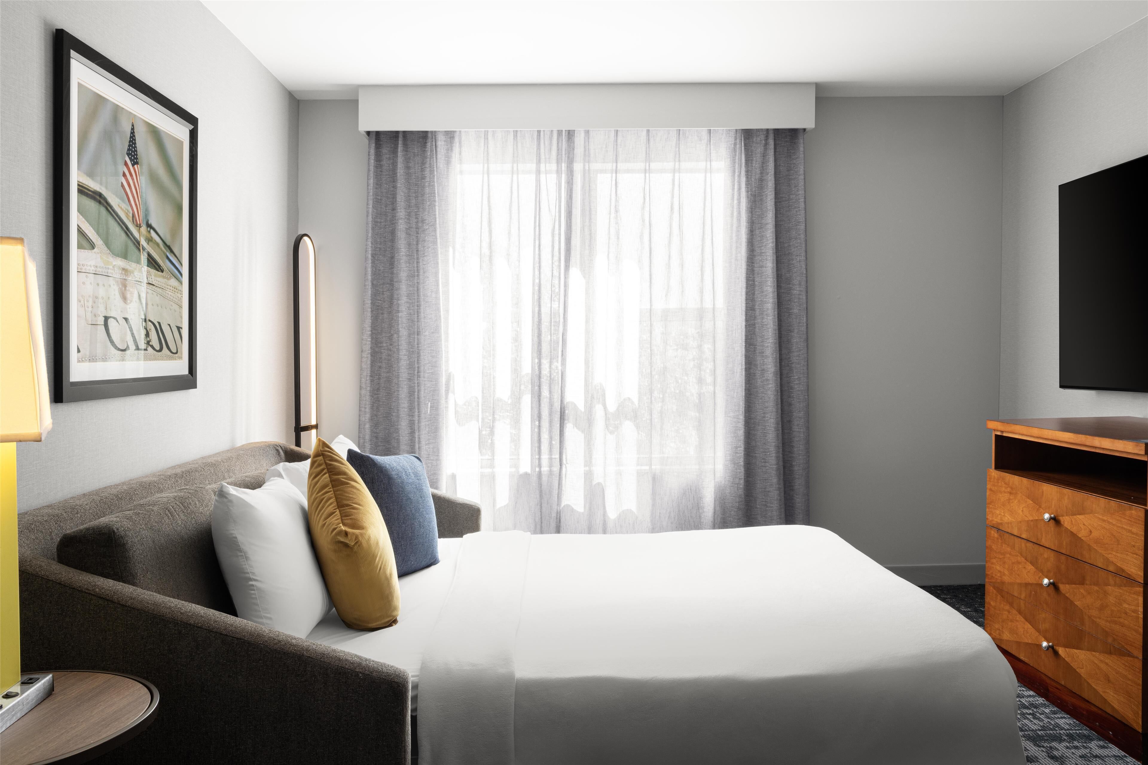 pillow-top beds, in-room safe, desk, laptop workspace