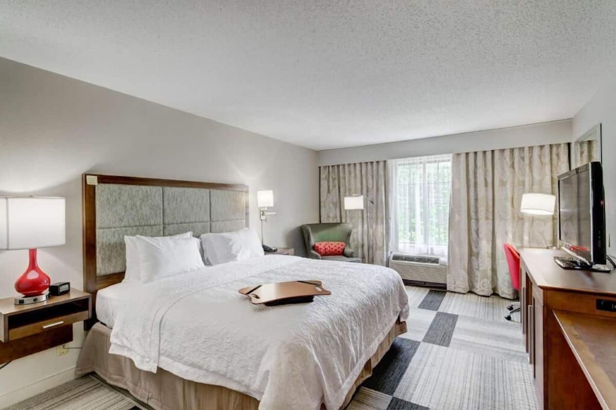 Blackout drapes, iron/ironing board, free cribs/infant beds, free WiFi