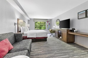 Executive Room, 1 King Bed with Sofa bed, Refrigerator & Microwave - Hampton Inn Salem, VA (Salem)