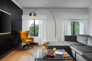 Suite – executive | Sengetøy av topp kvalitet, dundyner og senger med overmadrass