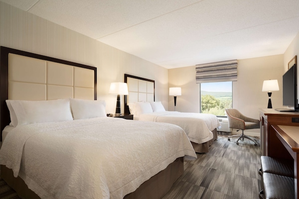 Room, 2 Queen Beds, Non Smoking | Premium bedding, down duvets, pillow-top beds, in-room safe