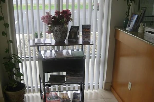 Interior entrance