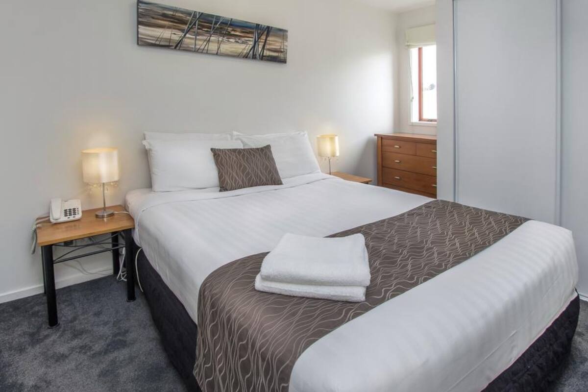 Blackout curtains, iron/ironing board, cots/infant beds, WiFi