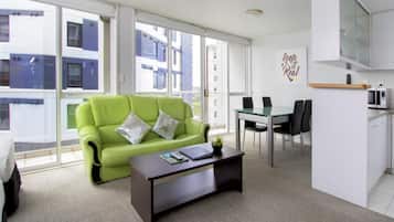 Deluxe Family Suite | Blackout curtains, iron/ironing board, cots/infant beds, WiFi