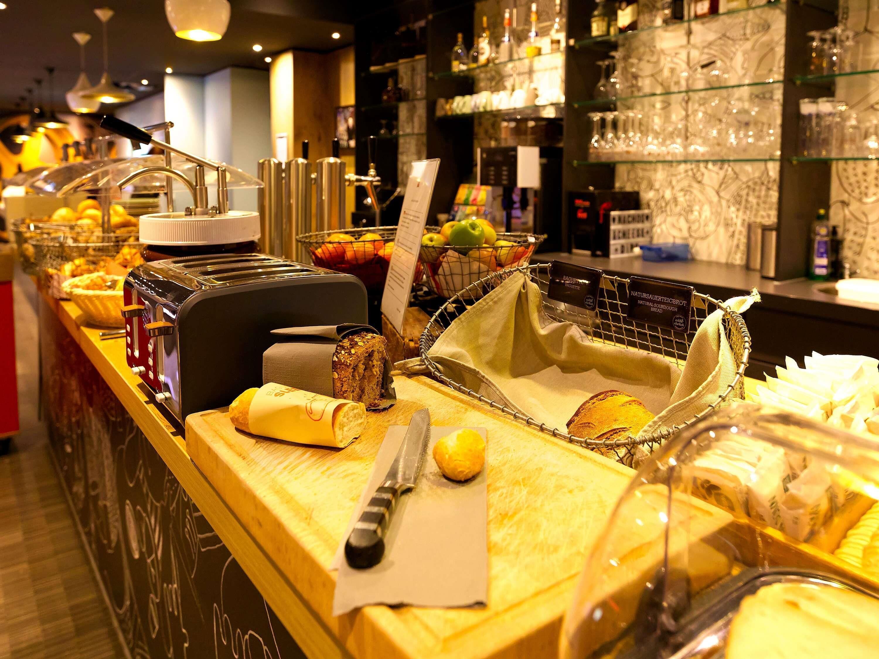 daily buffet breakfast (eur 17 per person)