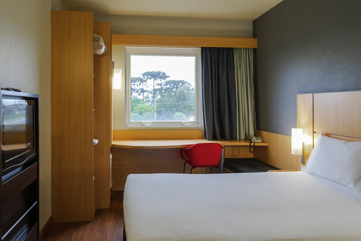 Habitación estándar, 1 cama doble | Ropa de cama hipoalergénica, minibar, caja fuerte y escritorio