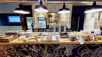 Daily buffet breakfast (EUR 17.5 per person)
