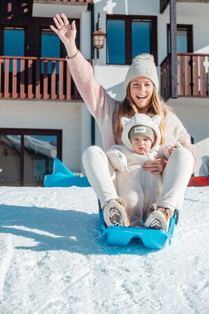 Sledging - Hôtel l'Eden des Cimes - Vacances Bleues - Belle Plagne 2100 (La Plagne-Tarentaise)