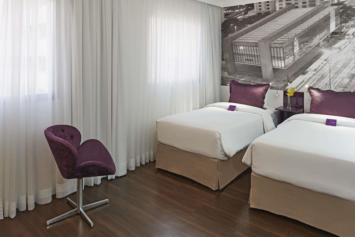 Minibar, in-room safe, desk, laptop workspace