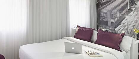 Superior-værelse - 1 dobbeltseng | Minibar, pengeskab på værelset, skrivebord