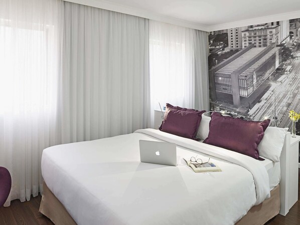 Superior Room, 1 Double Bed | Minibar, in-room safe, desk, laptop workspace - Mercure São Paulo Paulista Hotel (São Paulo)
