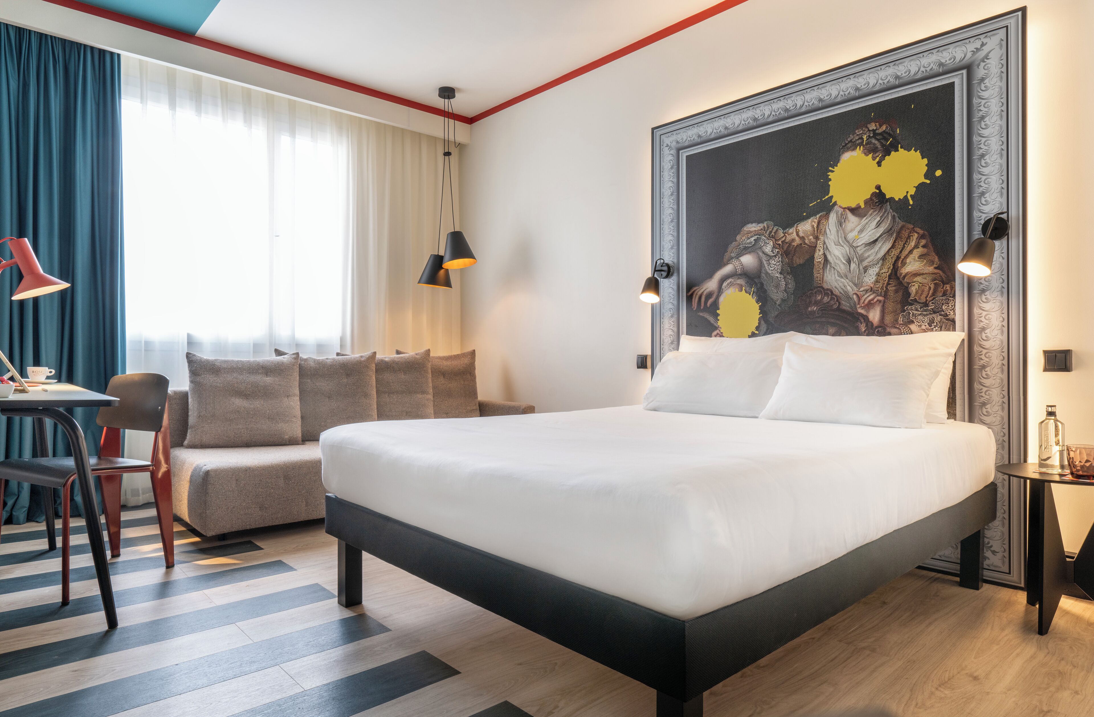 Chambre Standard, 1 lit double | 1 chambre, coffres-forts dans les chambres, bureau