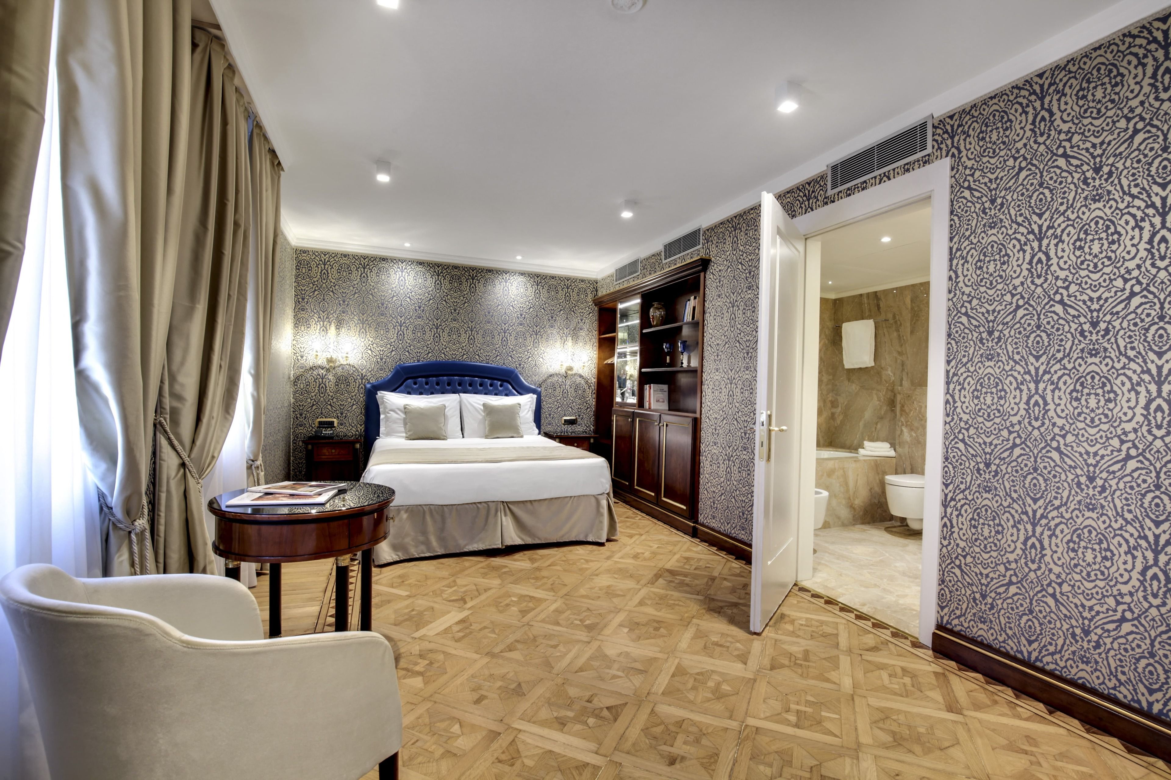 junior suite | 1 bedroom, premium bedding, minibar, in-room safe