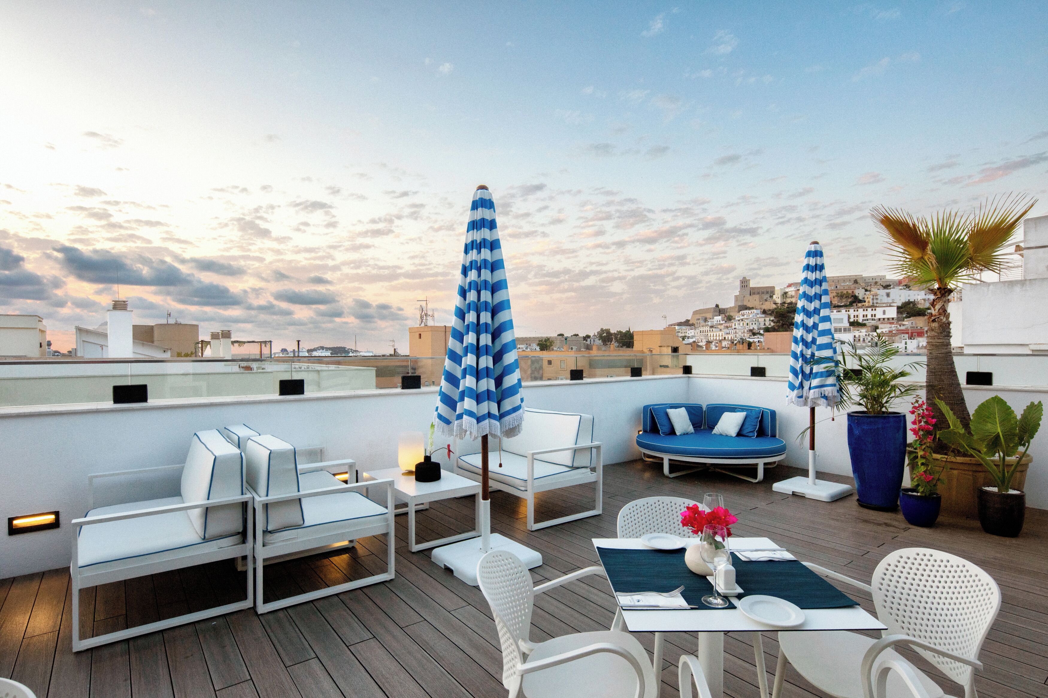 Terrasse sur le toit