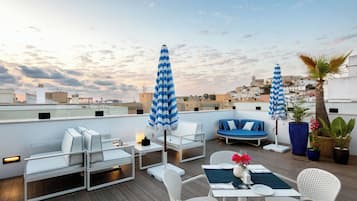 Terrasse sur le toit