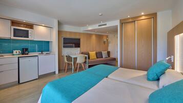 Coffres-forts dans les chambres, bureau, lits bébé (gratuits)