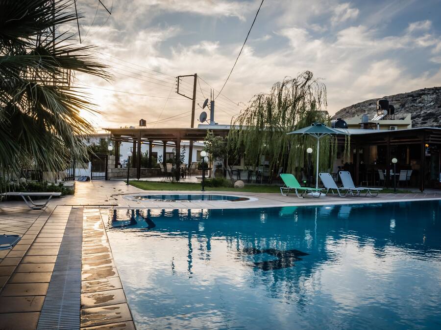 2 outdoor pools, pool umbrellas, sun loungers