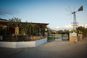 Breakfast, lunch, dinner served; Greek cuisine, pool views