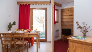 Spiseområde på rommet