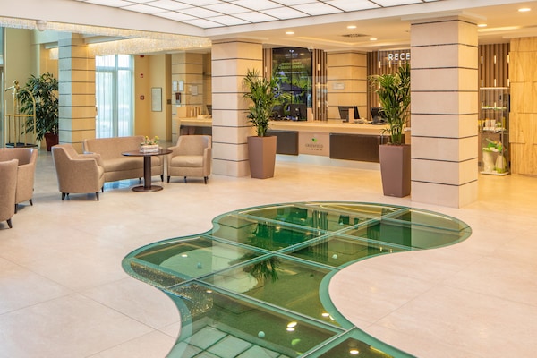 Sala de estar en el lobby